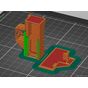 3D модель подсветки для УШМ