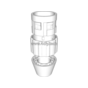 Адаптер пылесоса DeWalt AirLock с поворотным замком